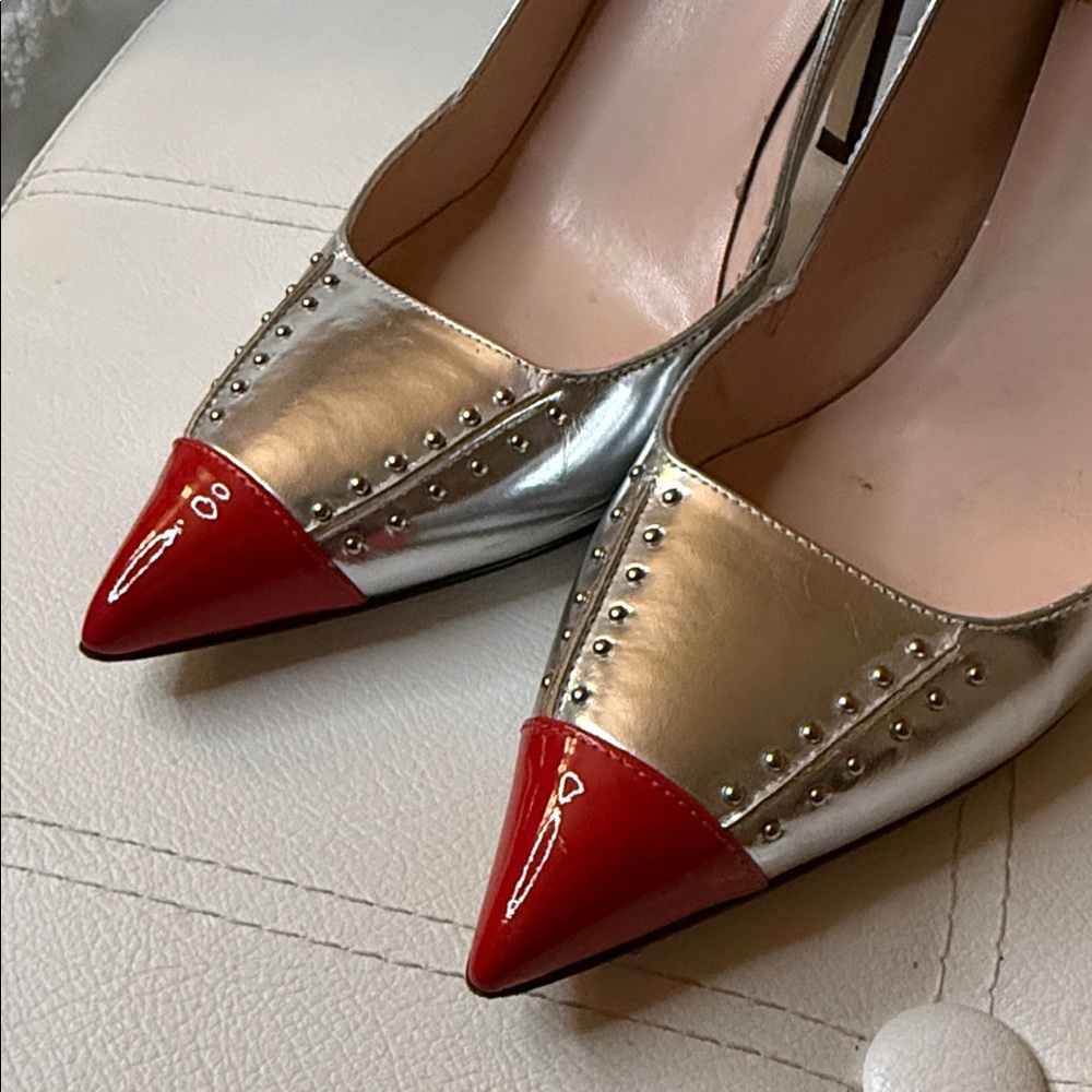RARE Kate Spade Flame Embossed Stilettos - Picture 6 of 8